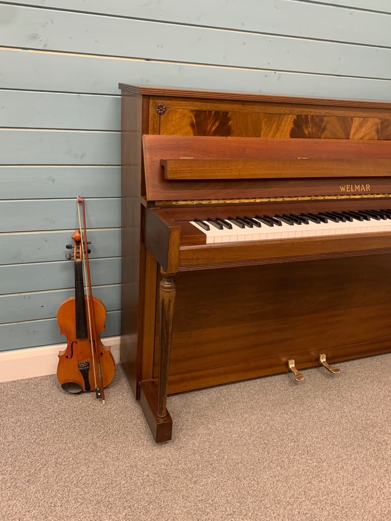 🎵🎹 WELMAR REGENCY SATIN UPRIGHT PIANO *TUNED/SERVICED/WARRANTY* 🎹 🎵