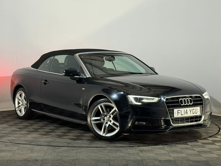 2014 AUDI A5 S LINE 2.0 PETROL TFSI CABRIOLET CONVERTIBLE 1 PREVIOUS OWNER