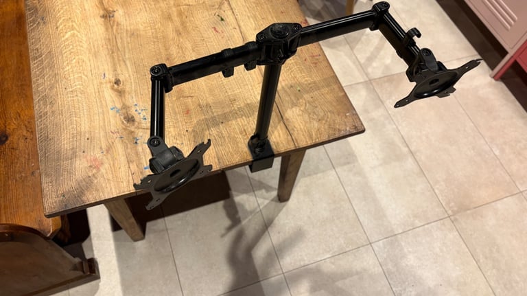 image for Duronic 2 Arm Computer Monitor Stand
