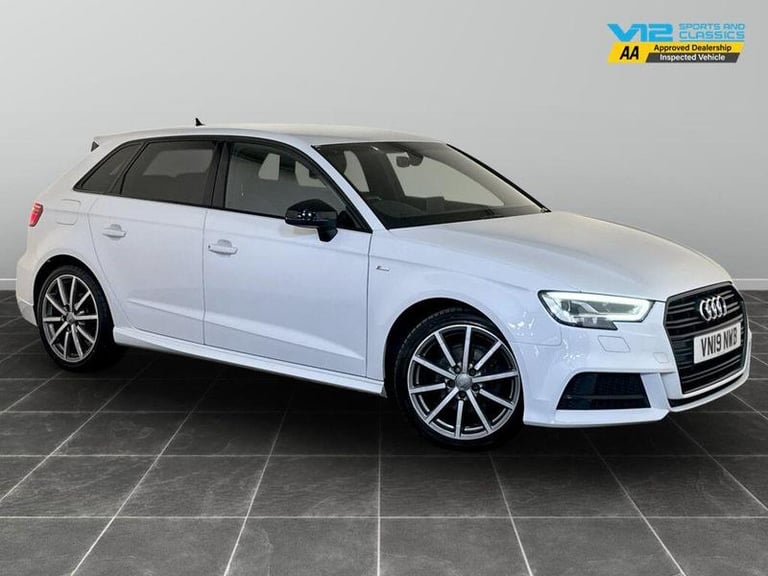 image for 2019 Audi A3 1.0 TFSI 30 Black Edition Sportback Euro 6 (s/s) 5dr Manual Hatchback Petrol Manual
