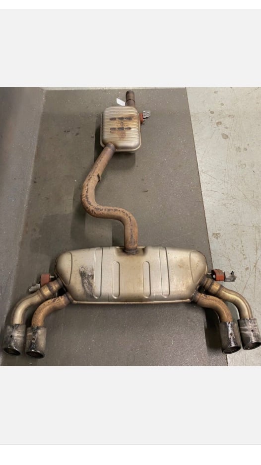 Audi S3 8V exhaust system