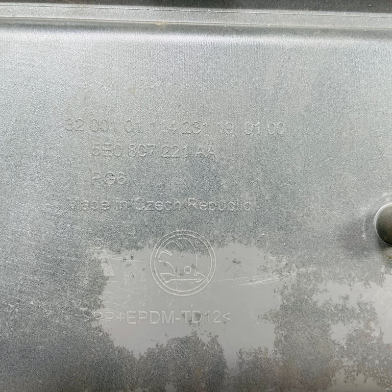 Skoda Octavia VRS Front Bumper Mk3 Genuine Grey 2017 - 2020 [AO53]