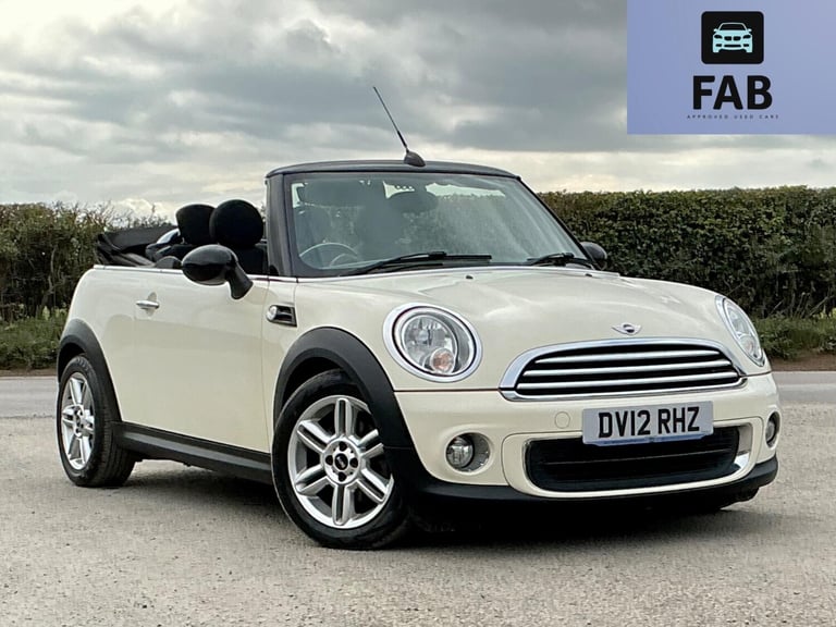 image for 2012 MINI Convertible 1.6 One Euro 5 2dr CONVERTIBLE Petrol Manual
