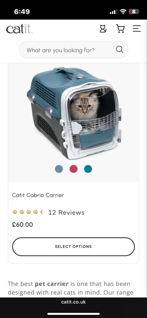 CatIt Pet Carrier 