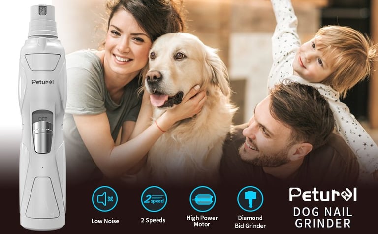 Cordless Dog Nail Grinder / Pet Nail Trimmer 