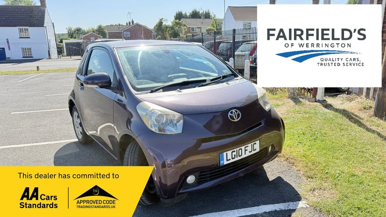 2010 Toyota IQ 1.0 VVT-i 2 Hatchback 3dr Petrol Multidrive Euro 4 (68 bhp)