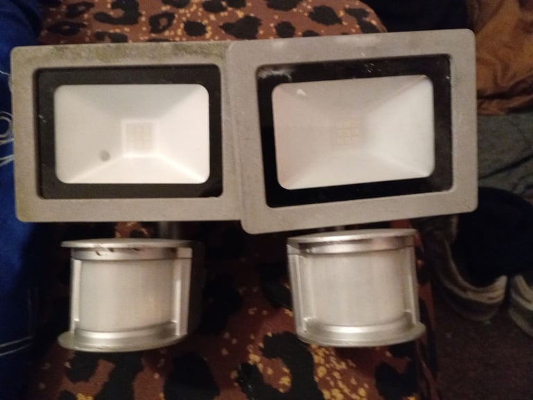 image for Motion Sensor LED Flood Light Cold White Floodlight
