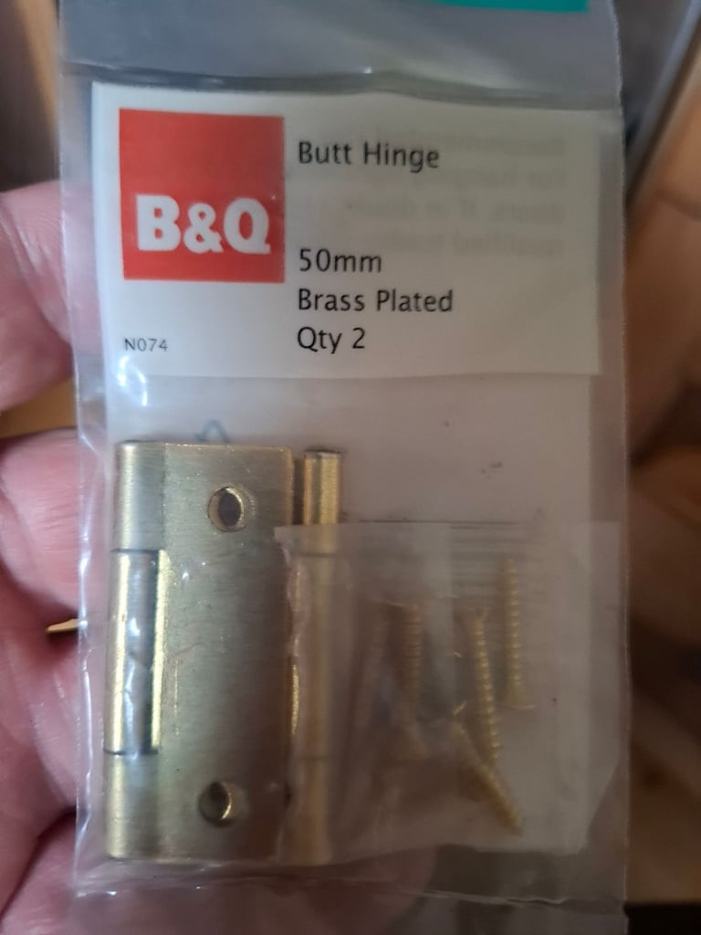 image for Butt hinge qty x2