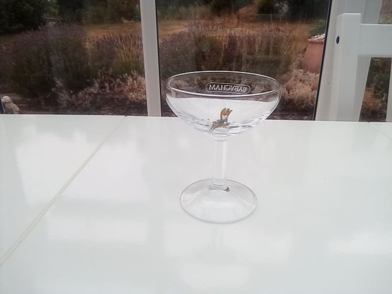 Brand new vintage souvenir 'Babycham' glass.