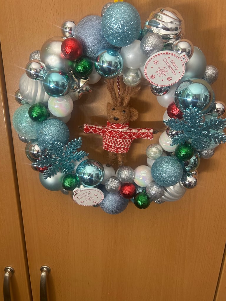 image for 12” Hand made wreath 