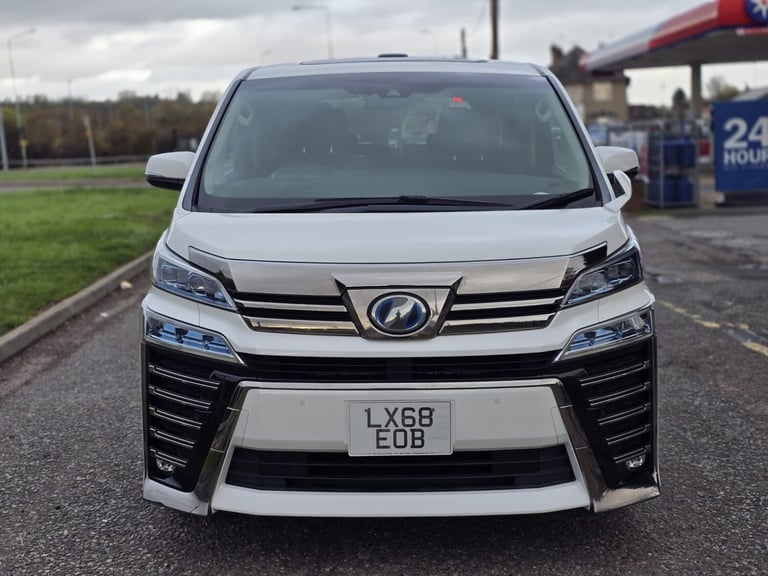 2018 Toyota Vellfire HYBRID 2.5 E-four 8 Seaters Euro 6  MPV Petrol/Hybrid Automatic