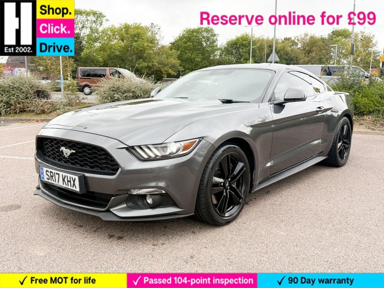 2017 Ford Mustang 2.3T EcoBoost Fastback 2dr Petrol Manual Euro 6 (317 ps) COUPE Petrol Manual