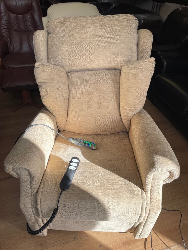 Quality second hand tilt and rise electric recliner chair 