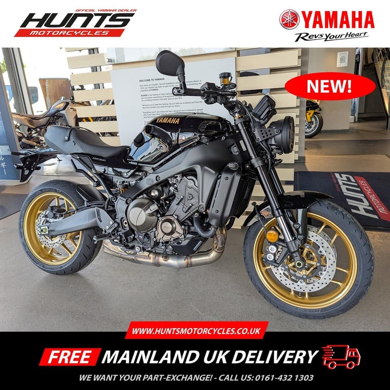 image for BRAND NEW Yamaha XSR900. Midnight Black. £11,000 On the Road (No Added Fees!)