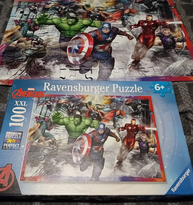 image for Avengers 100 piece puzzle 