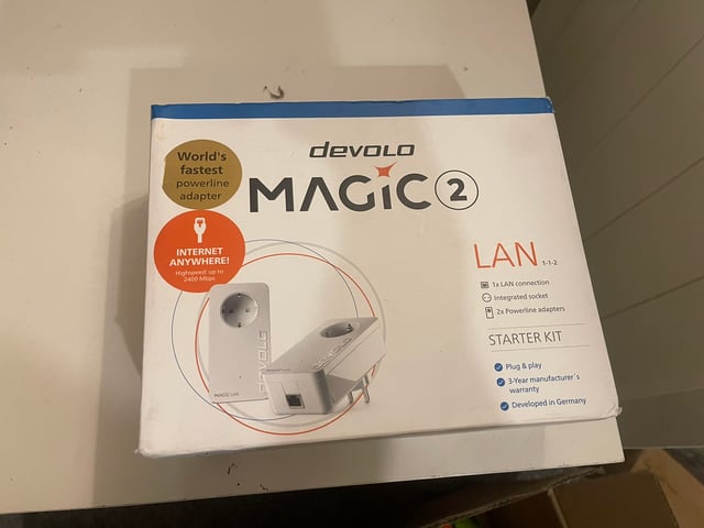 Devolo Magic 2 WiFi starter kit, in Pendlebury, Manchester