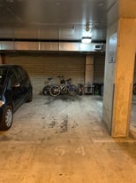 Secure indoor garage space