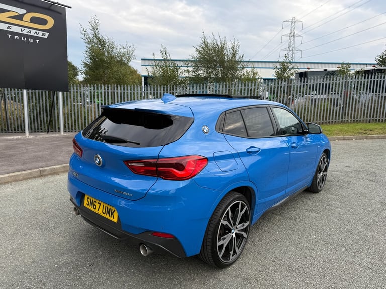2018 BMW X2 XDRIVE20D M SPORT AUTO SUV BLUE DIESEL ULEZ COMPLIANT