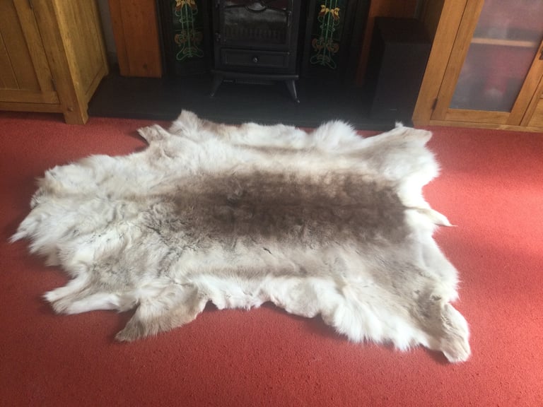 Rug, Reindeer fur..from Poland