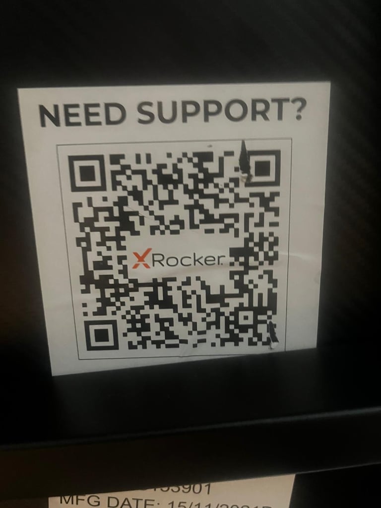 X rocker gaming desk