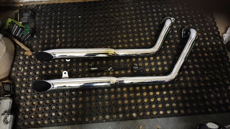 Yamaha xv1600 Wildstar cobra exhaust