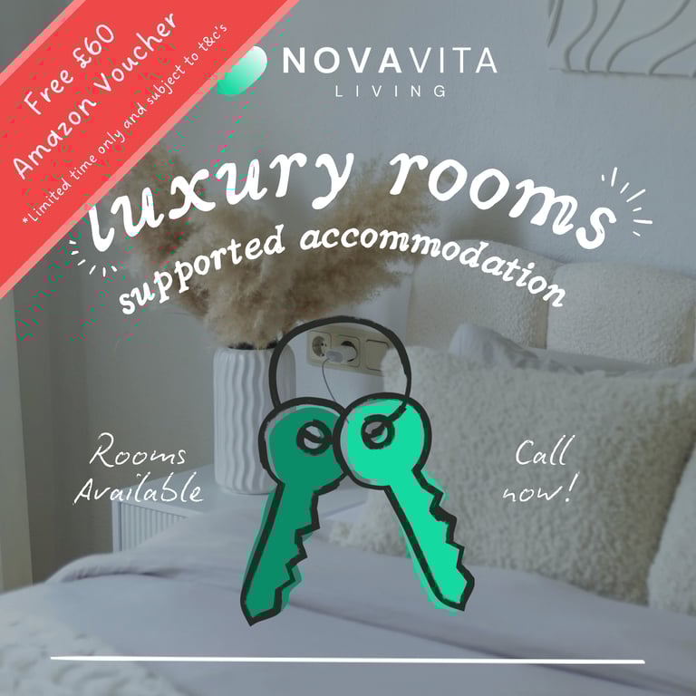 Premium DSS rooms for Homeless Cheap Rent Supported accommodation 