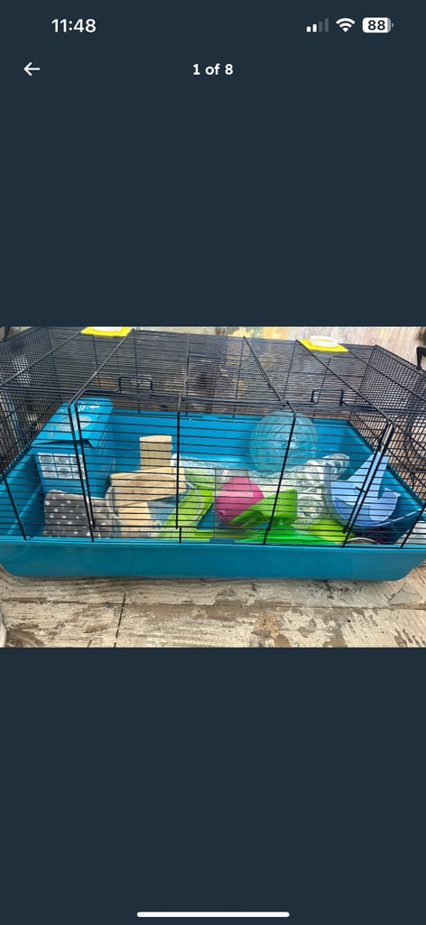 Hamster Cage and Accessories