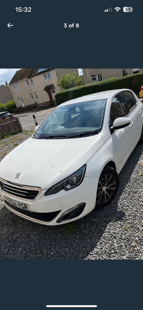 Peugeot, 308, Hatchback, 2014, Manual, 1560 (cc), 5 doors