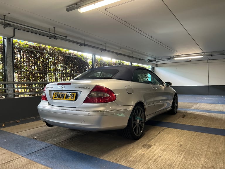 Mercedes-Benz, CLK, Convertible, 2008, Semi-Auto, 1796 (cc), 2 doors