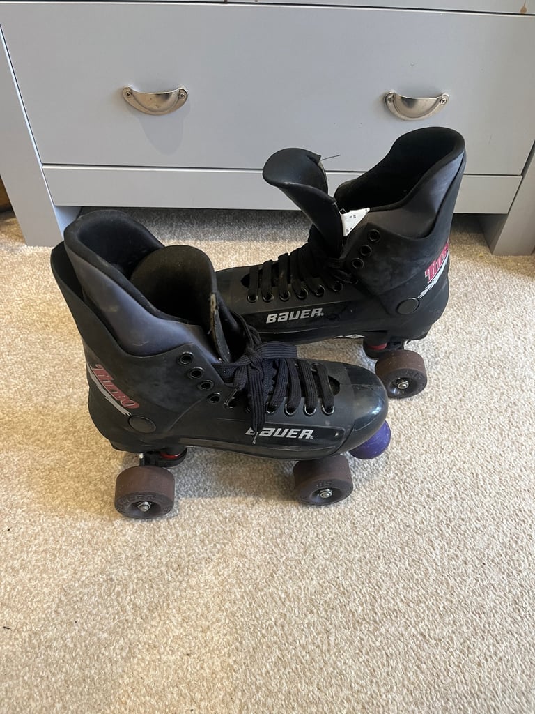 image for BAUER roller skates size uk 6 in used condition 