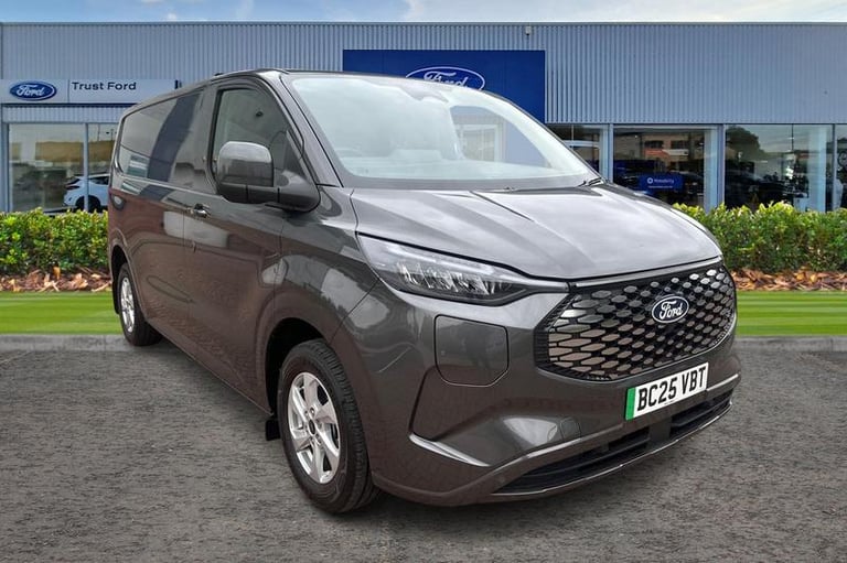 2025 Ford E-Transit 320 Limited AUTO L1 SWB RWD 100kW 65kWh Low Roof, EX DEMO Automatic Panel Van...