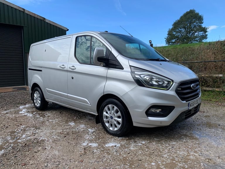 2019 FORD TRANSIT CUSTOM SWB TREND SILVER **WET BELT DONE**NO VAT**