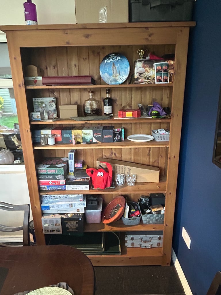 Wooden Shelving Unit