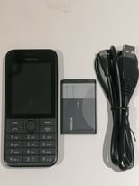 Nokia 208 Black RM-948 Easy to Use 3G Camera Phone Vodafone