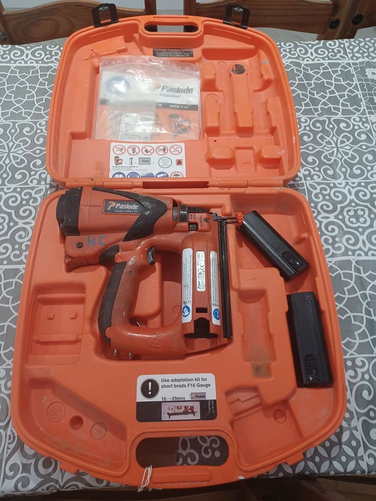 image for Paslode IM65 F16 Pinner with 2 batteries