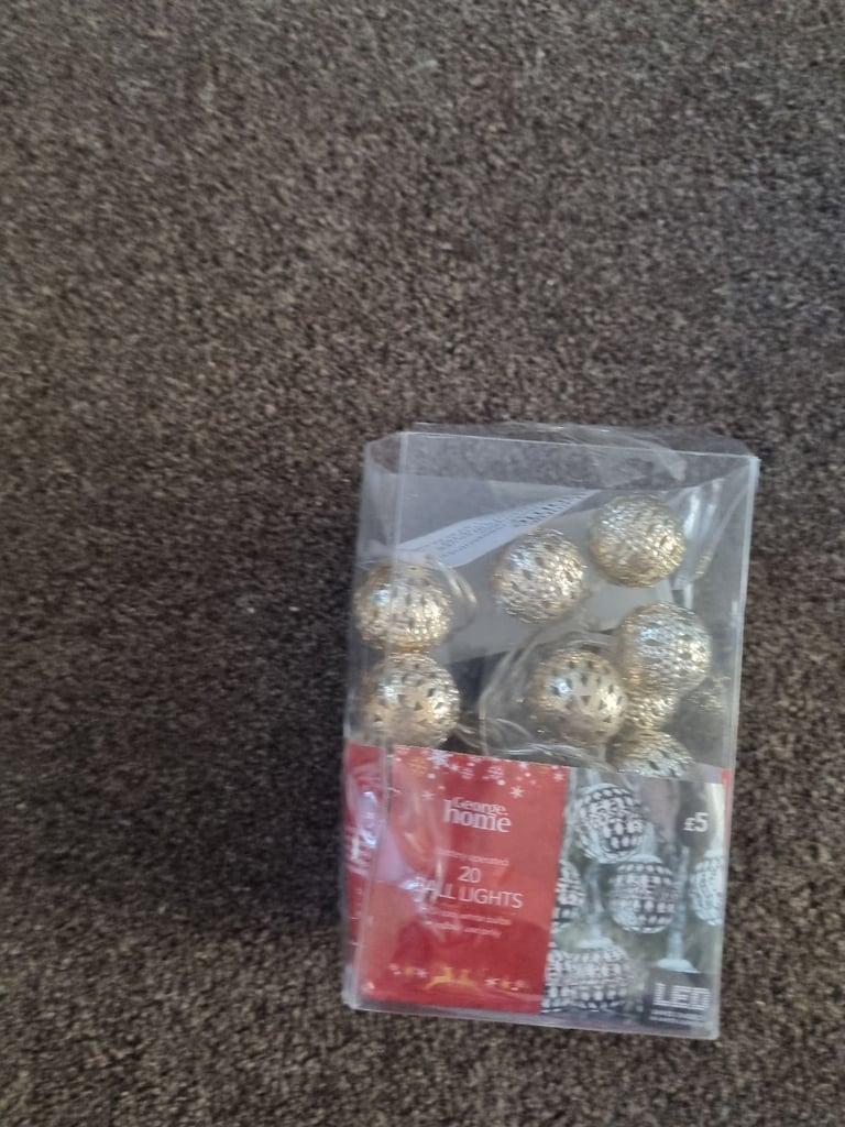 image for Silver ball lights 