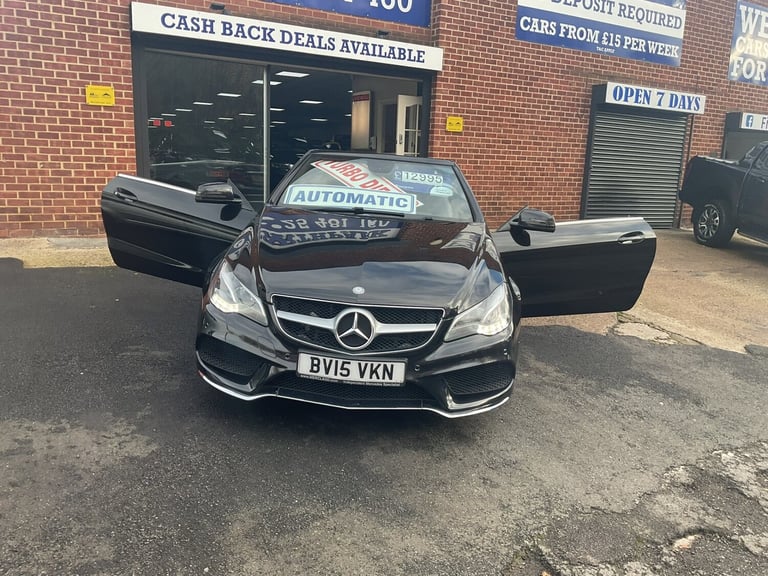 2015 Mercedes-Benz E Class E250 CDI AMG Line 2dr 7G-Tronic CONVERTIBLE Diesel Automatic