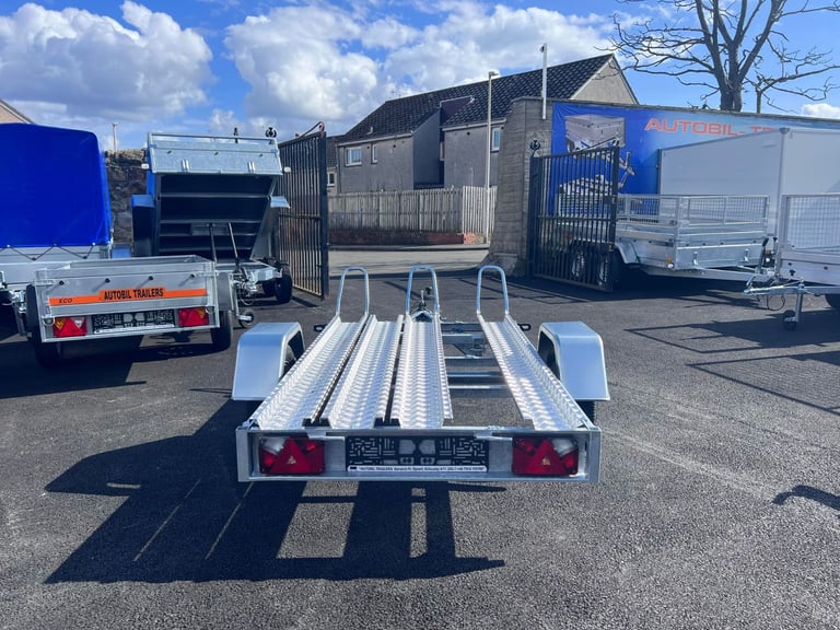 Brand New 2m x 1,25m Single Axle Motorbike Trailer 750KG Un Braked
