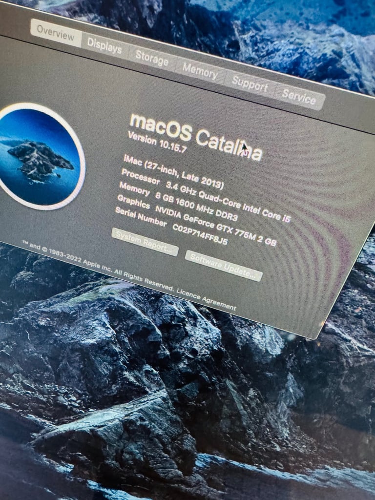 Apple imac 27 inch 2013 Wireless Mouse 