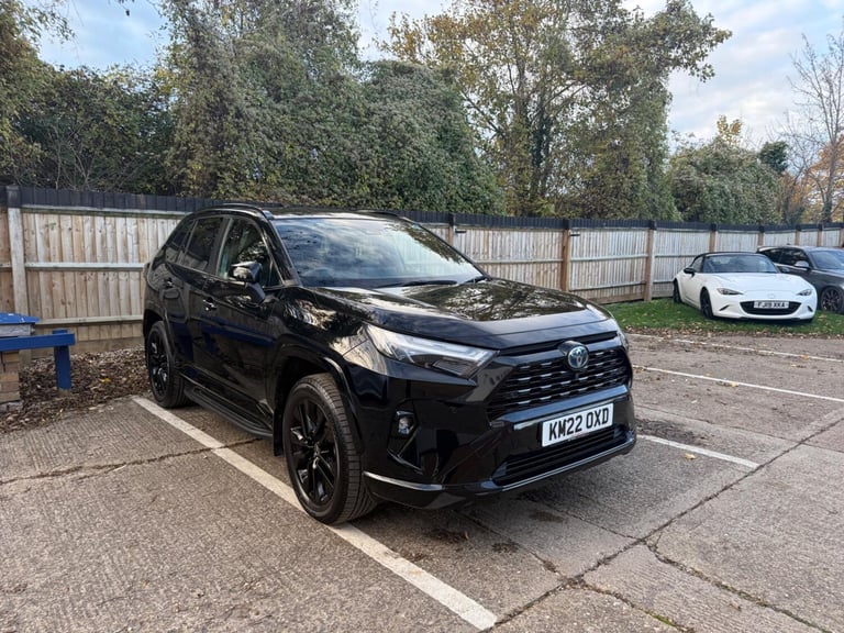  Toyota RAV4 2.5 VVT-h Black Edition CVT Euro 6 (s/s) 5dr Petrol/Electric Hybrid Automatic