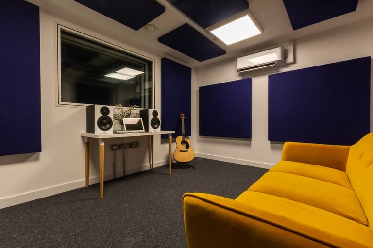 Private Sound Studios for Creatives, Podcasters and Producers – 2 Months Free!