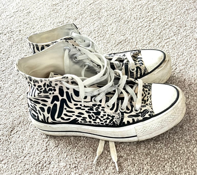 Converse Chuck Taylor All Star High Top Jungle Size Uk  | in Earls  Court, London | Gumtree