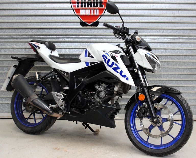 image for 2020 70 SUZUKI GSX-S125 GSXS 125 WHITE NEW MOT LEARNER LEGAL HPI CLEAR TRADESALE