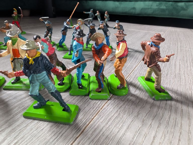 Brittans cowboys and Indians plus knights 