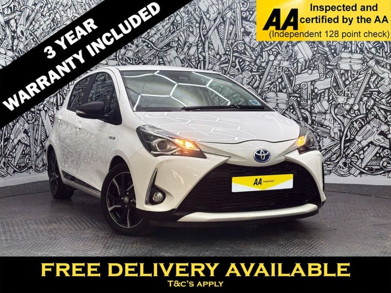 image for 2018 Toyota Yaris 1.5 VVT-h Design Hatchback 5dr Petrol Hybrid E-CVT Euro 6 (s/s) (100 ps) Hatchb...