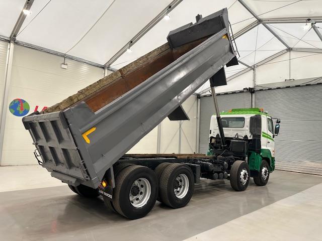 Hino 3241 700 8x4 Sleeper Cab Steel Tipper