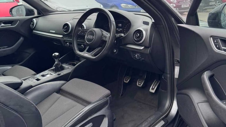 2017 Audi A3 2.0 TFSI Black Edition 3dr Hatchback Petrol Manual