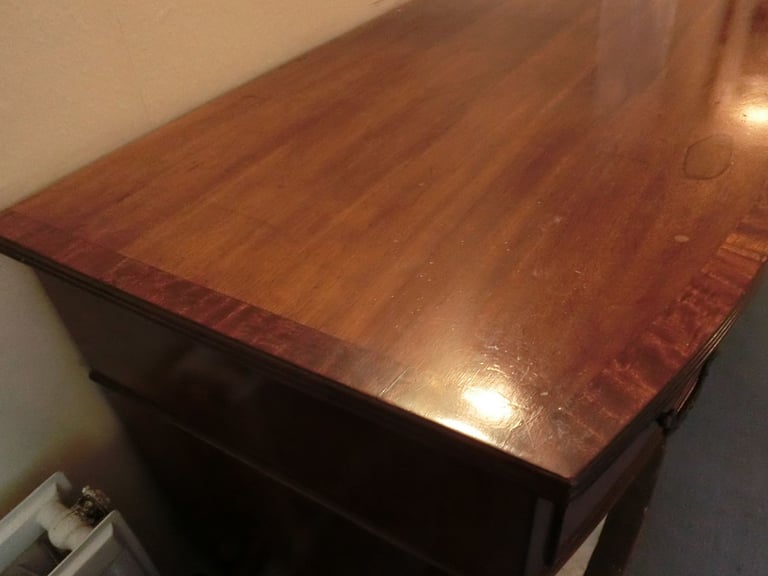 Antique Bow Fronted Sideboard - Warfield Berkshire