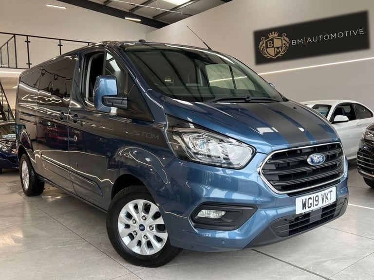 2019 Ford Transit Custom 2.0 320 EcoBlue Limited Crew Van Double Cab 5dr Diesel Manual L2 H1 Euro...