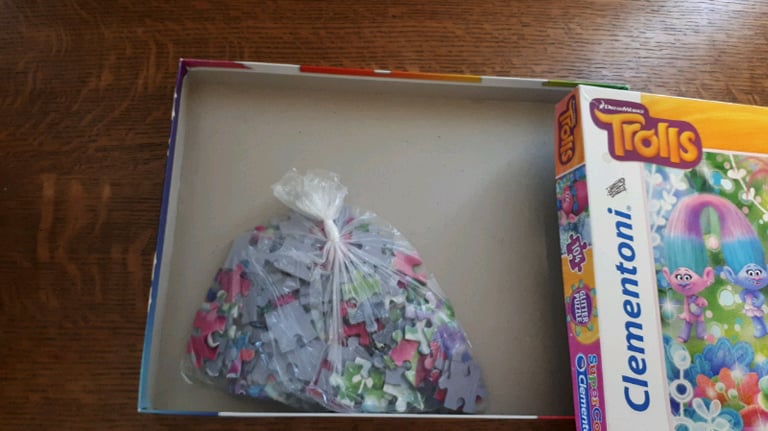 Trolls Glitter Jigsaw Puzzle 